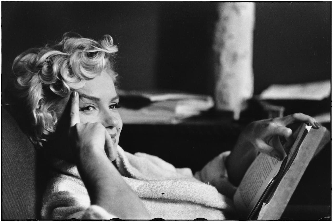 Elliott Erwitt USA New York 1956 American actress Marilyn Monroe