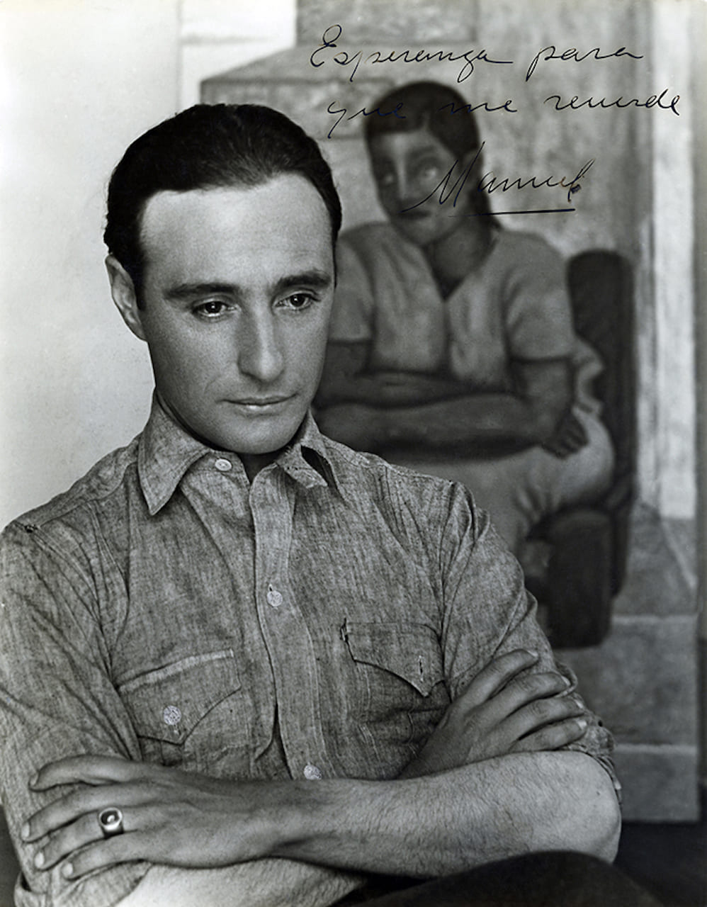 Tina Modotti. Ritratto di Manuel Rodriguez, 1923-39, Messico, Archivio e Archivio Fondazione Televisa © SC.INAH.SINAFO.FN