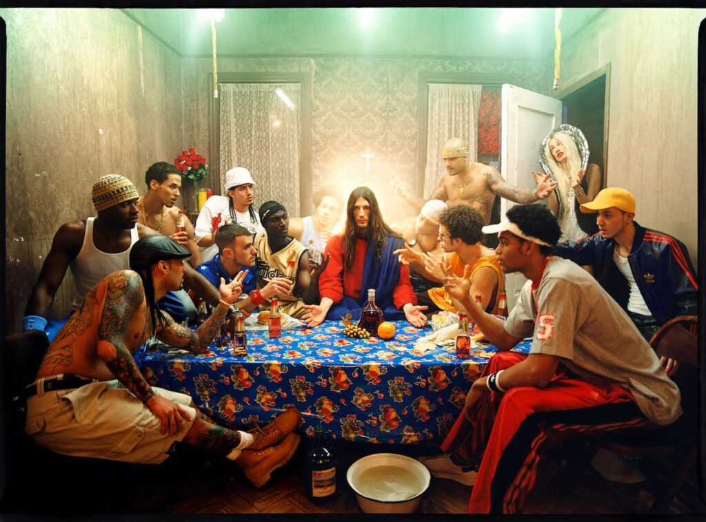 David LaChapelle, Jesus is My Homeboy: Last Supper, 2003 © David LaChapelle