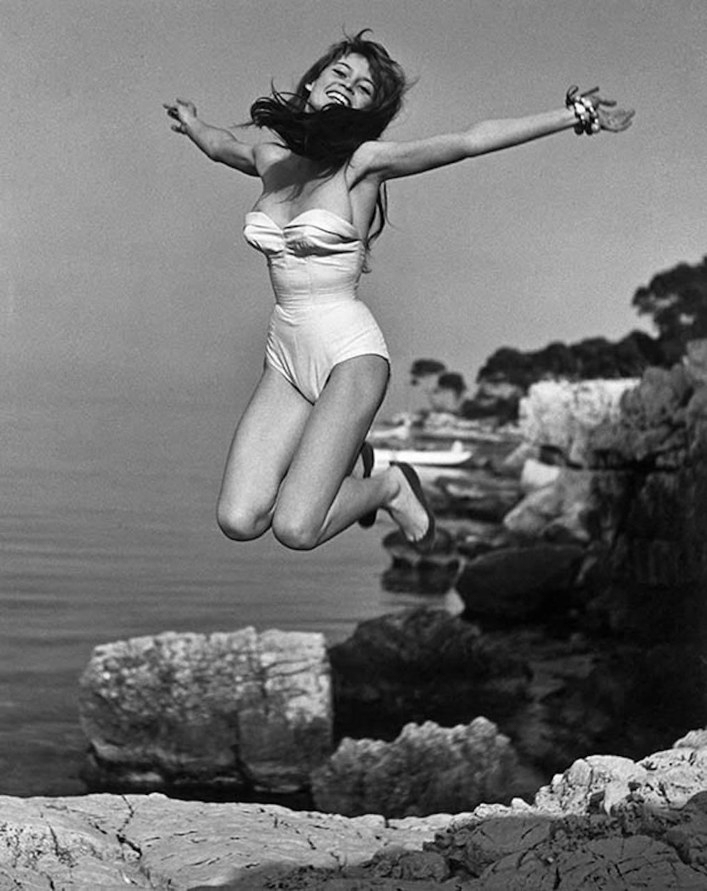 L'attrice Brigitte Bardot, 1955 © Philippe Halsman Archive 2023