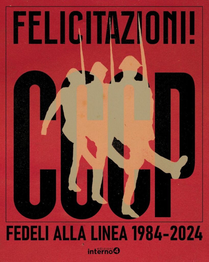Felicitazioni! CCCP - Fedeli alla linea 1984 - 2024 copertina catalogo mostra