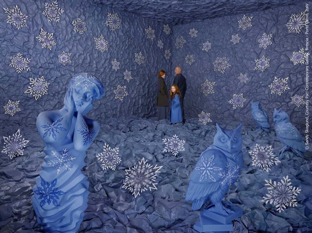 Sandy Skoglund Winter 2018 Copyright Sandy Skoglund Courtesy Paci Contemporary Gallery Brescia Porto Cervo Italy